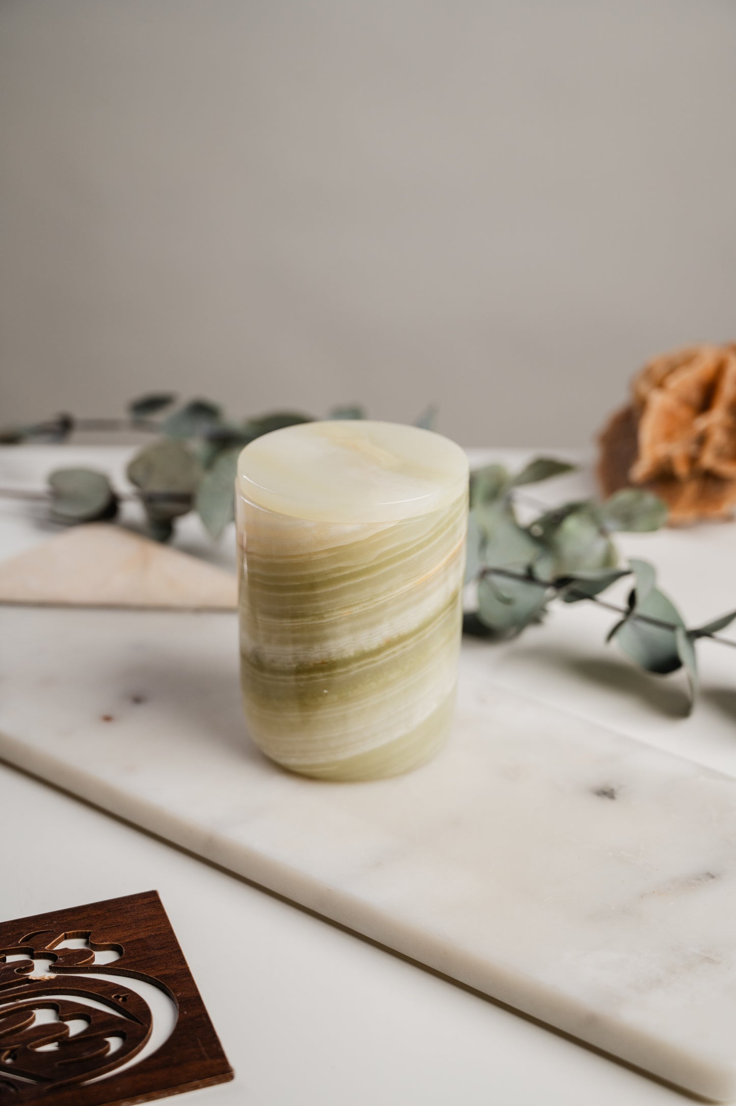 GREEN ONYX CANDLE VESSEL NARA CANDLE green-onyx-candle-vessel-nara-candle